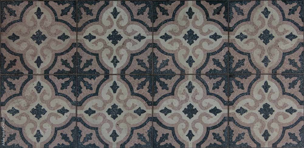 tile floor pattern ornament