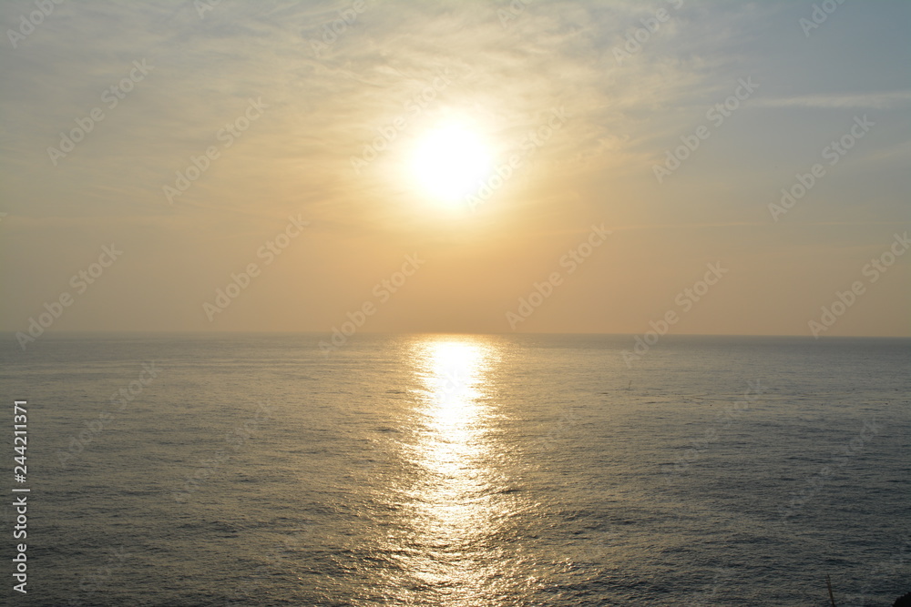 Naklejka premium 夕日