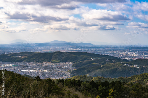 《京都》伏見稲荷大社、稲荷山、山科周辺の眺め