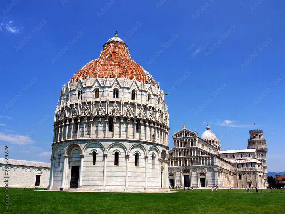 Pisa Baptistery of St. John, Pisa, Italy