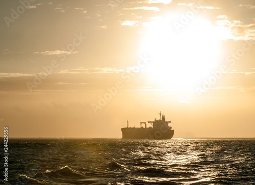 Tanker Ship at Sea