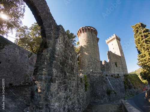 Castelnuovo Magra in the Italian Tuscany in the evening take 2