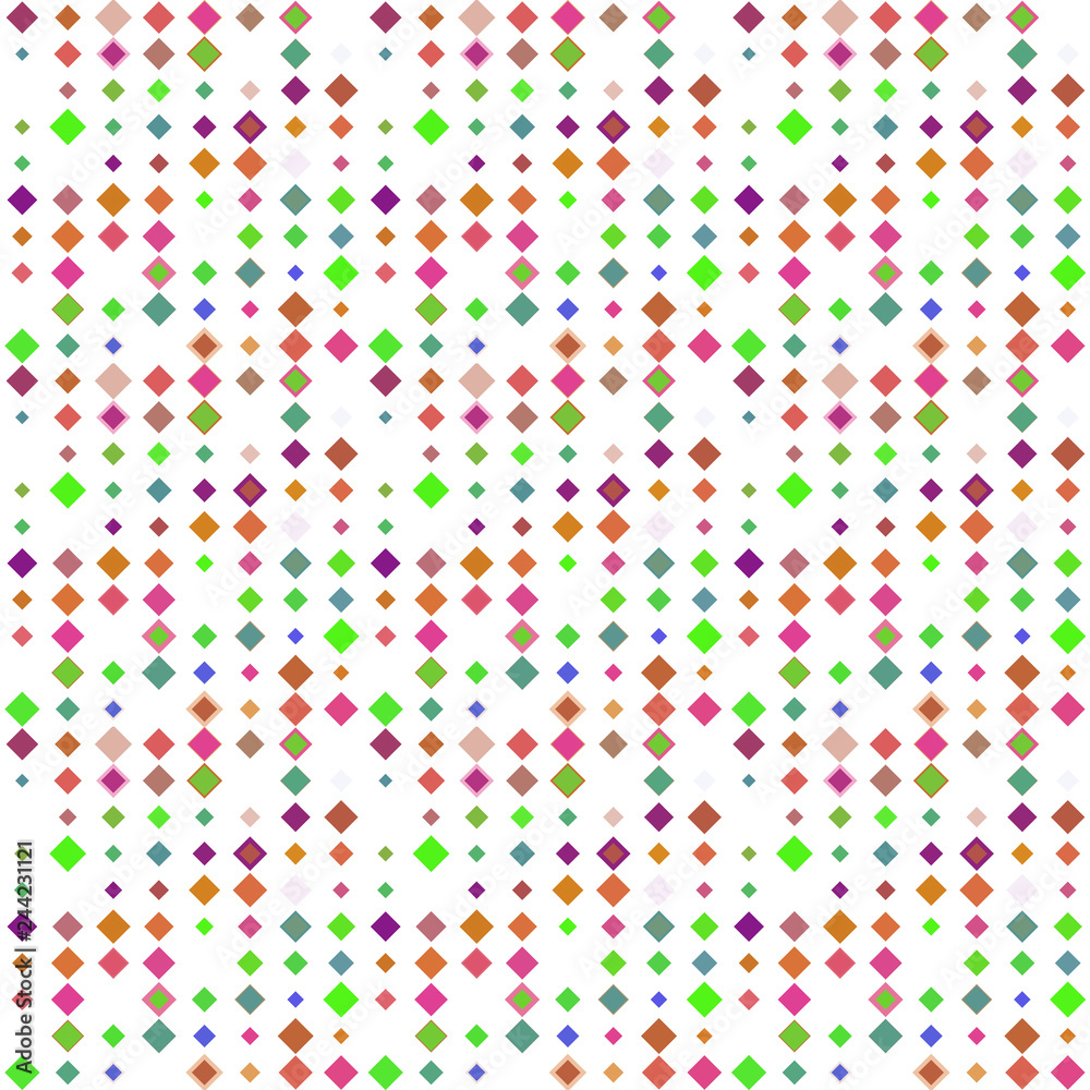 Abstract seamless pattern background with multicolored various rhombuses. Abstract seamless pattern background with multicolored various rhombuses.