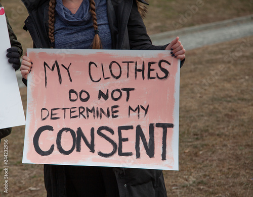 My Clothes Not My Constent