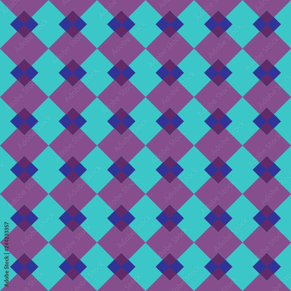 Seamless pattern background from a variety of multicolored squares. Seamless pattern background from a variety of multicolored squares.