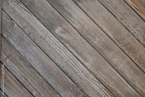 wooden background of brown color from wooden stripes