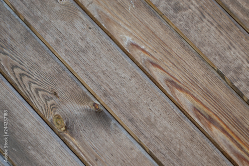 wooden background of brown color from wooden stripes