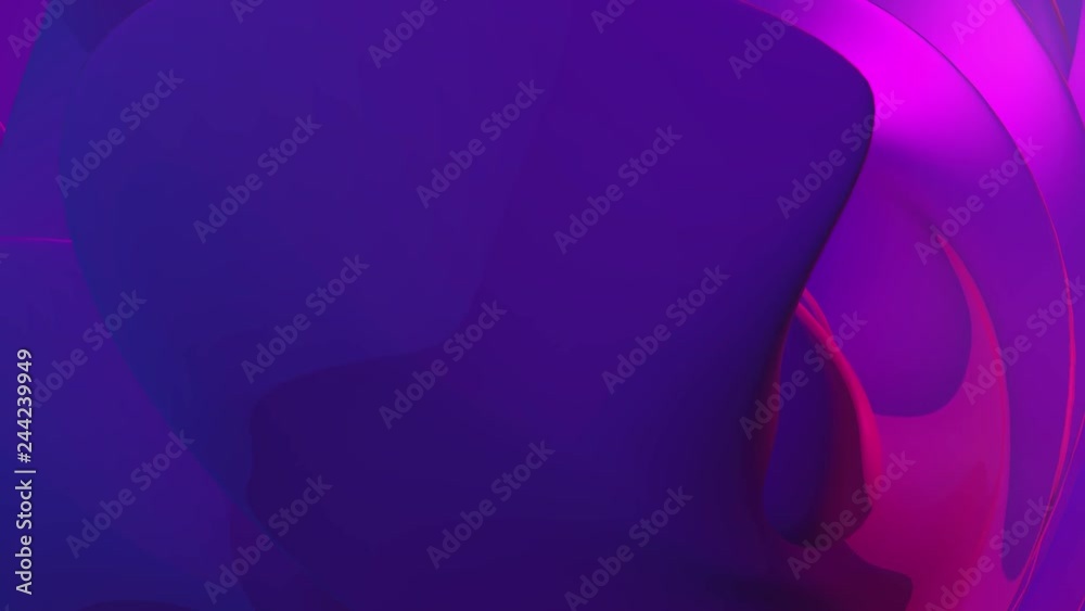 3d curves abstract motion graphics background Stock Video | Adobe Stock