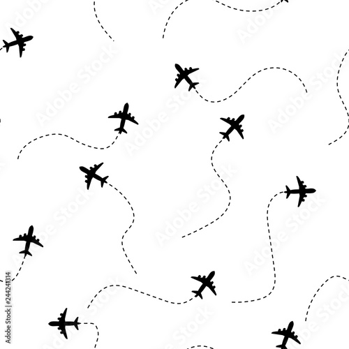 Airplane destinations seaml...
