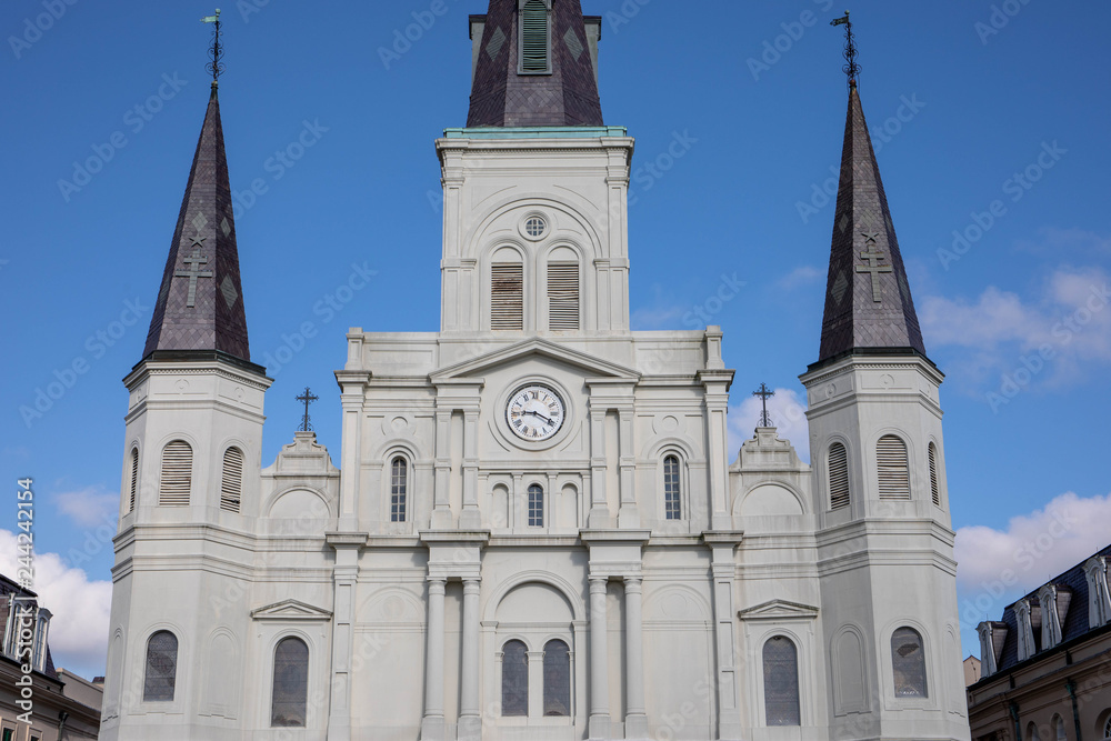 Jackson Square is a historic park in the French Quarter of New Orleans, Louisiana