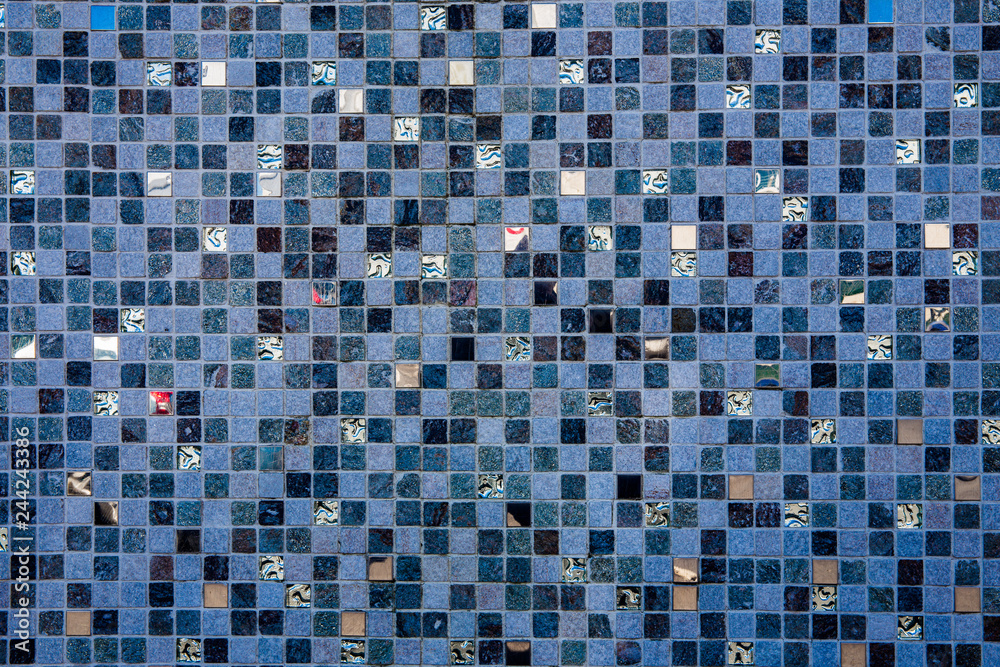 Blue mosaic Blue mosaic