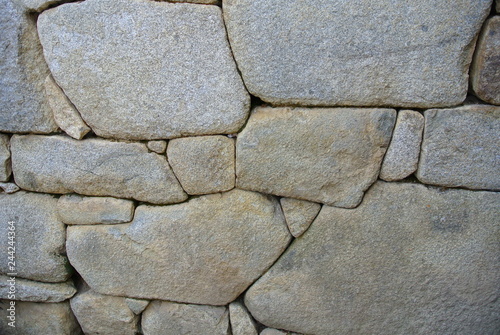 Steinmauer, Machu Picchu, Peru