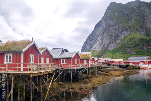 Nusfjord town in Norway