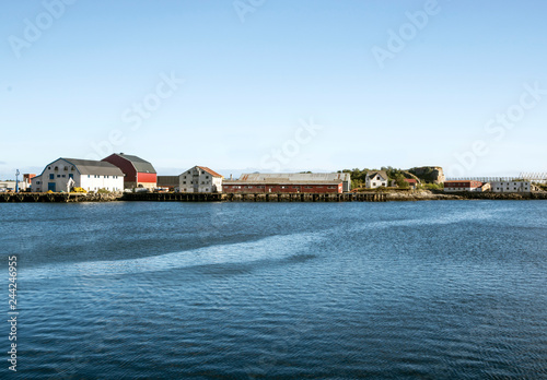 Harstad town in NOrway