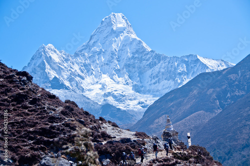 Tablou pe pânză himalayas ama dablam