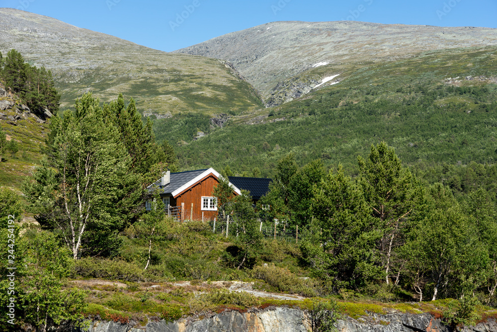 Hütte im Dovrefjell