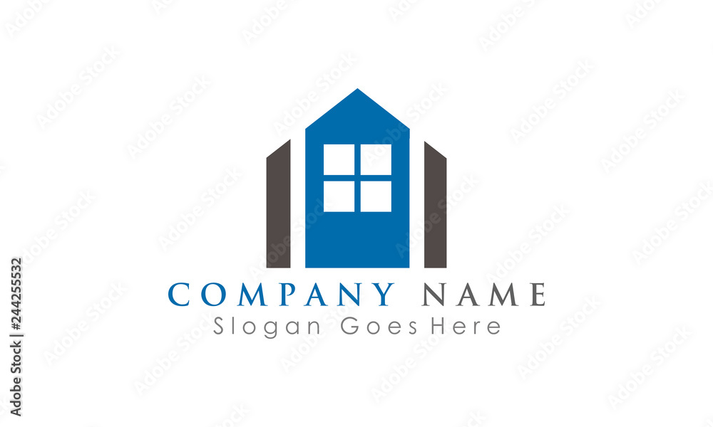 Obraz premium building window home