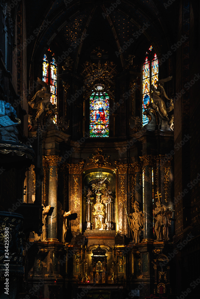 Fototapeta premium Ancient architecture in Lviv 