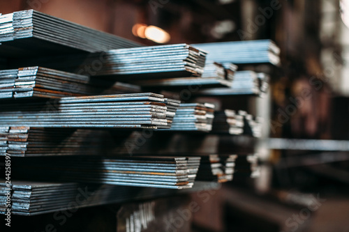 Sheet metal bending in factory