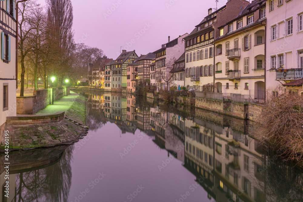 Petite France in the morning, Strasbourg, Alsace