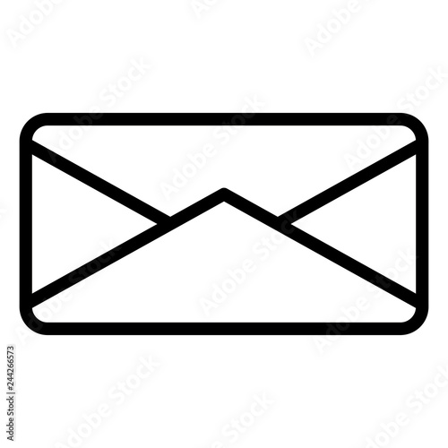 envelope mail isolated icon