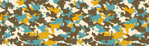 Camouflage background. Seamless pattern.Vector. 迷彩パターン