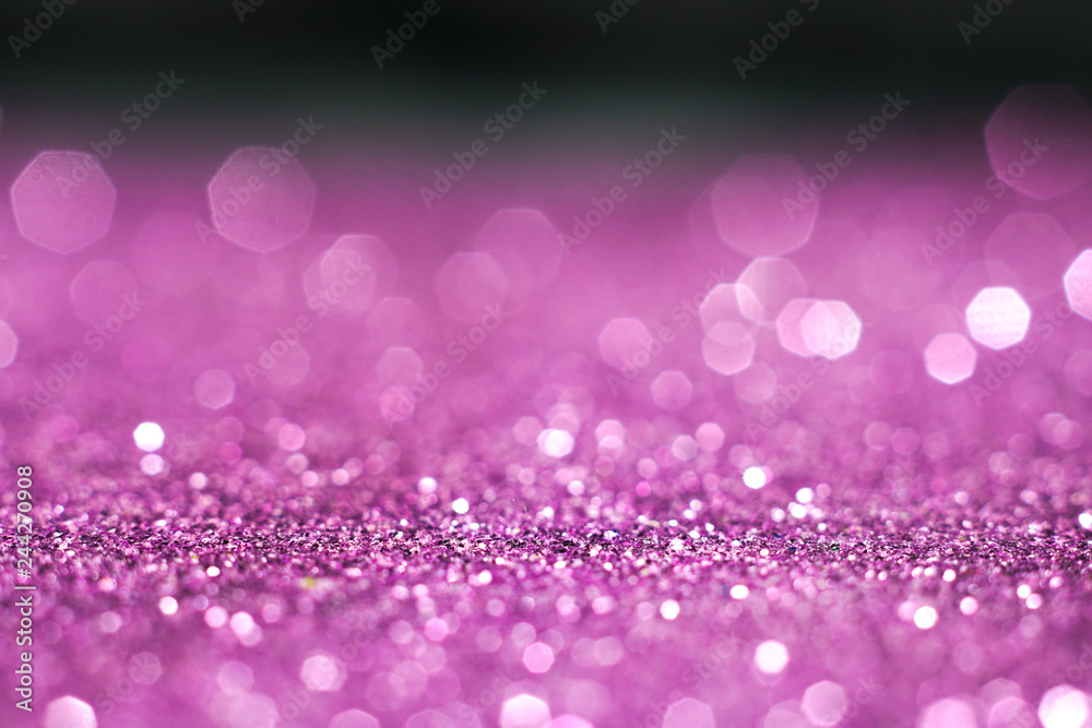 purple and white glitter abstract bokeh background Christmas	
