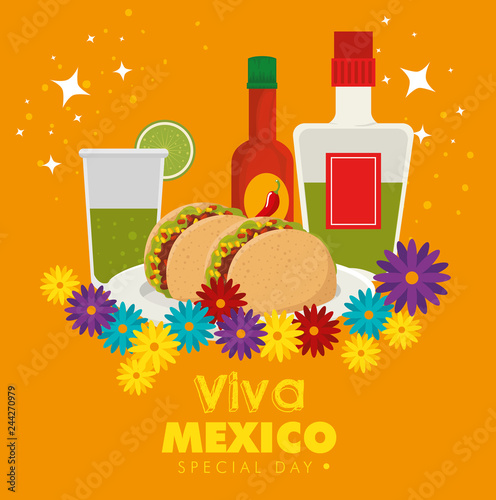day of the dead celebration with traditional food
