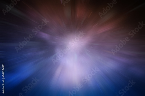 space blurred background