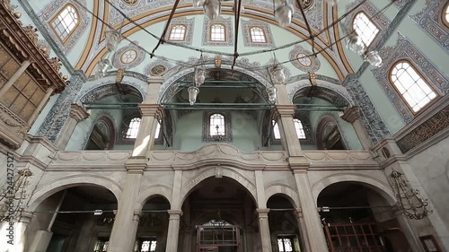 Istanbul Ottoman Nusretiye Mosque Interior 3 photo