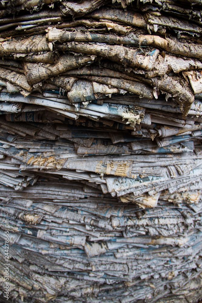 newspaper stack sculpture at the DeCordova Sculpture Park and Museum in Lincoln Massachusetts newspaper stack sculpture at the DeCordova Sculpture Park and Museum in Lincoln Massachusetts