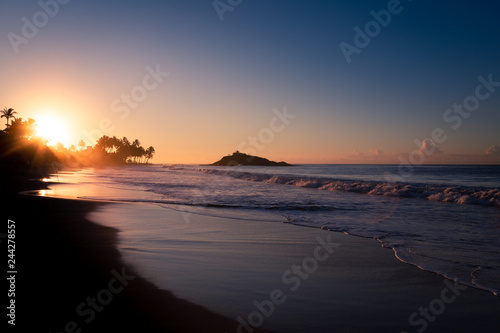 Sunrise on Mirissa Beach, Sri Lanka. © Christian