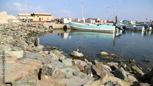  the old ship in the harbor photo