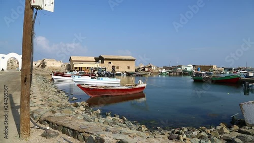  the old ship in the harbor photo