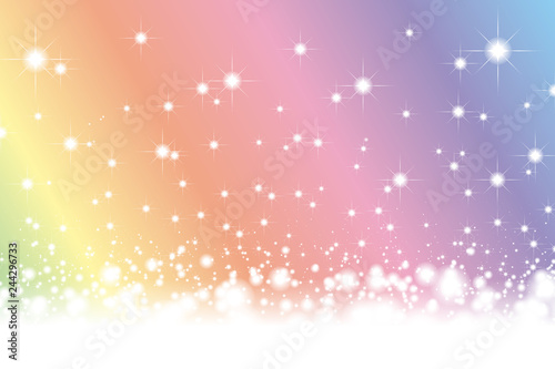 #Background #wallpaper #Vector #Illustration #design #free #free_size #charge_free #colorful #color rainbow,show business,entertainment,party,image 背景,壁紙,素材,星,星屑,銀河,天の川,キラキラ,宇宙,星雲,銀河系,夜空,星空,光,カラフル,