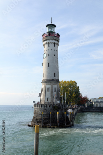 Leuchtturm in Lindau am Bodensee