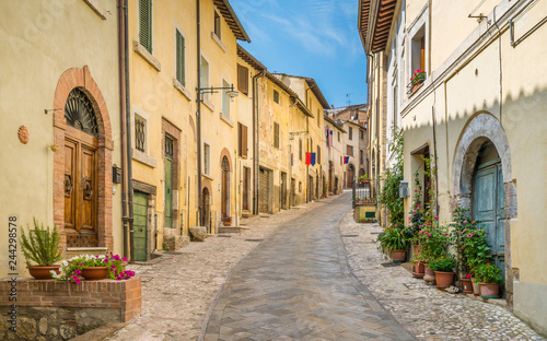 Fototapeta Naklejka Na Ścianę i Meble -  Amelia, ancient and beautiful town in the Province of Terni, Umbria, Italy.
