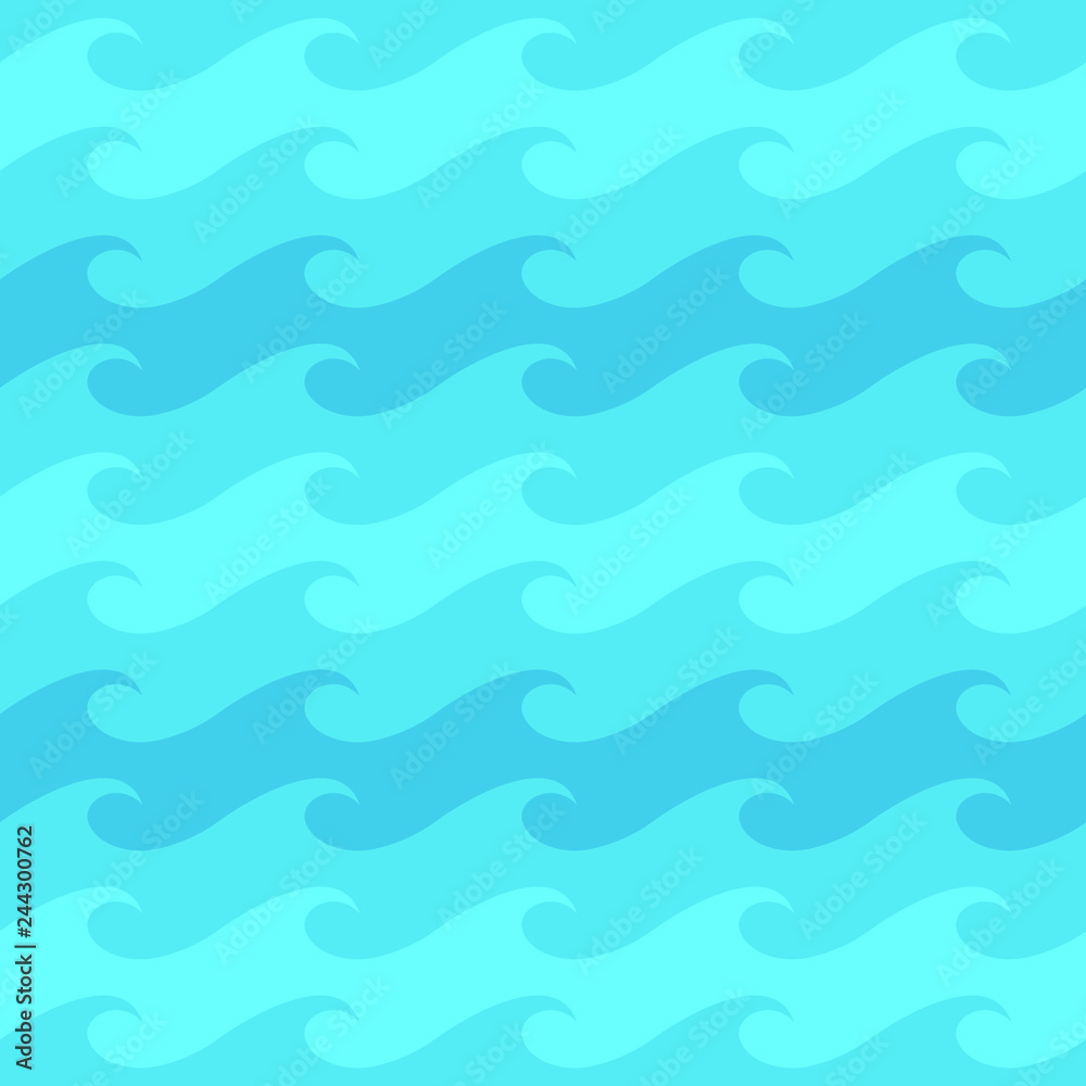 Seamless Background Wave Seamless Background Wave