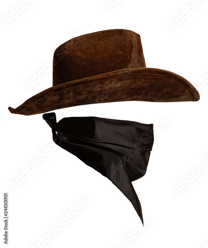 Hat and bandanna