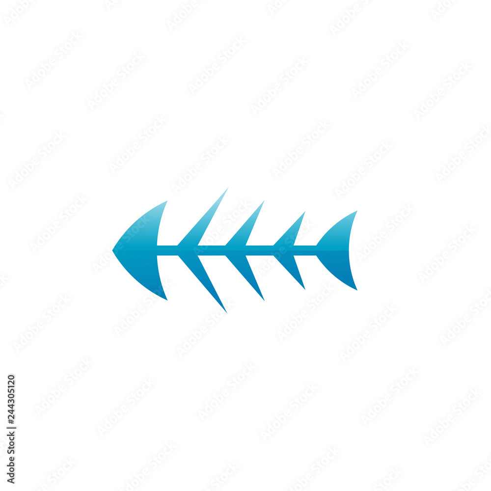 Obraz premium Fish Logo Design Inspiration