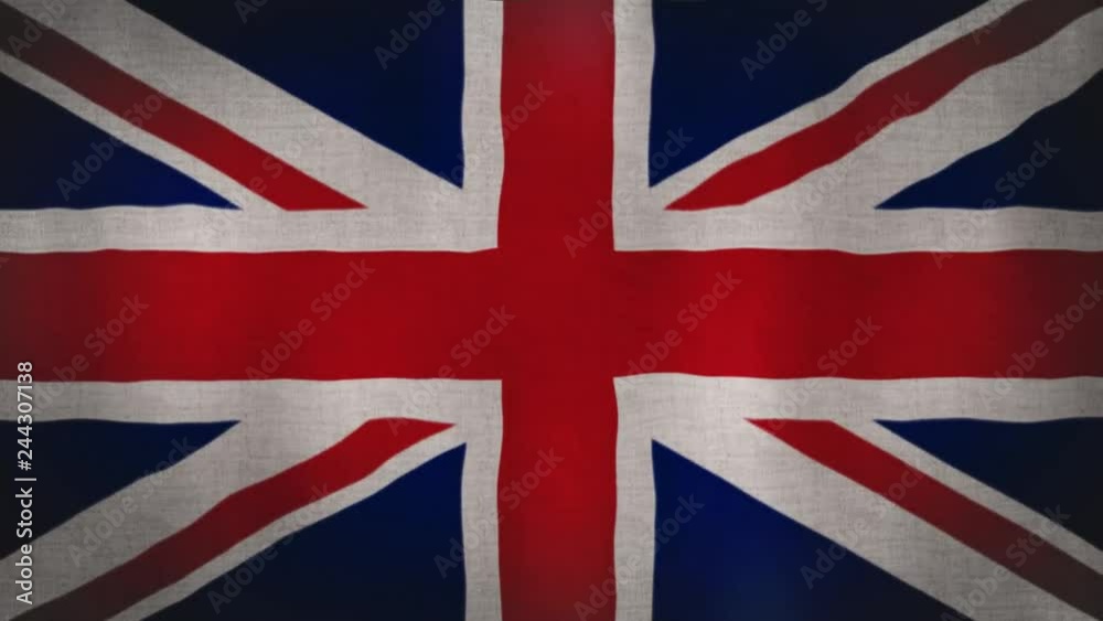 UK Union Jack National Flag animation. 1080HD UK Union Jack National Flag animation. 1080HD