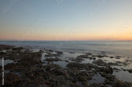 Sunset on the Costa Azahar next to Oropesa del Mar