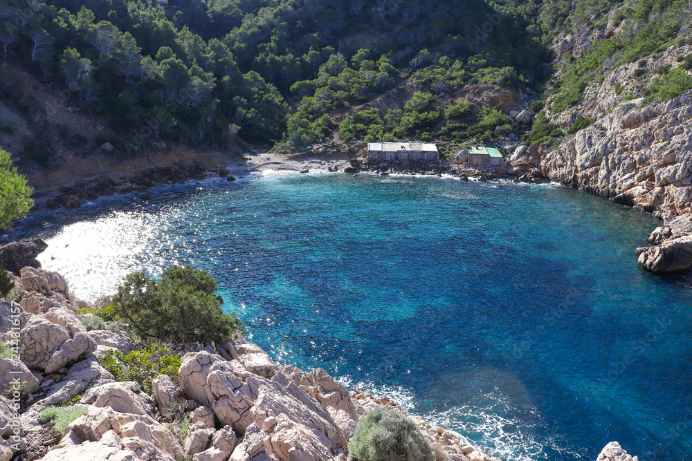 Embarcadero en es portinxol ibiza Embarcadero en es portinxol ibiza