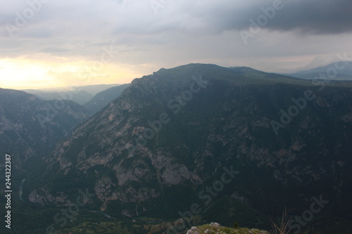 Canyon Tara river. NP Durmitor. Montenegro