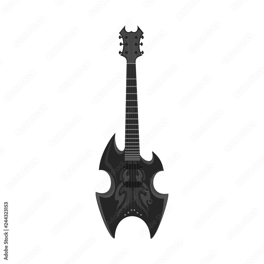 Obraz premium Isolated object of music and tune sign. Set of music and tool stock vector illustration.