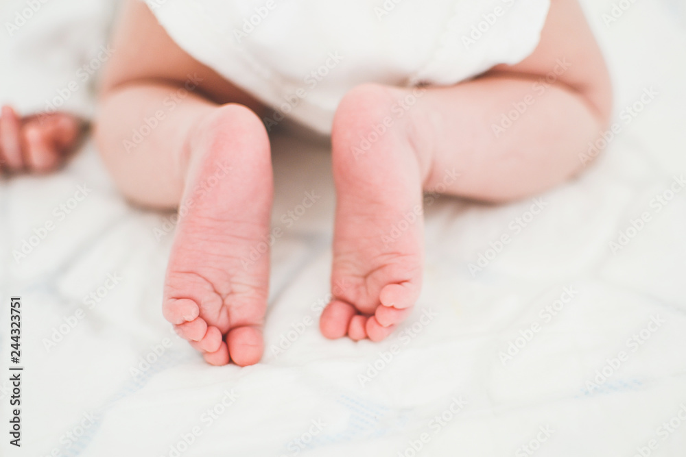 Newborn baby feet and fingers Newborn baby feet and fingers