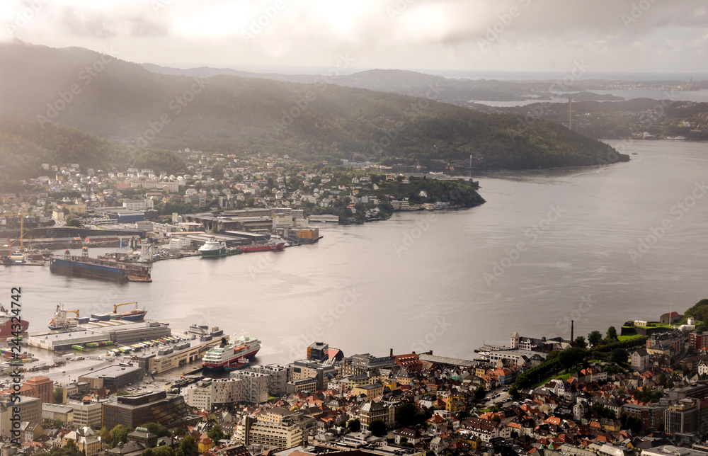 Aerial view of Stavanger 