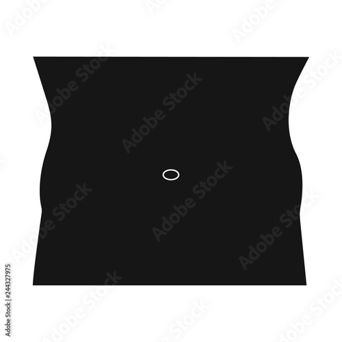 Vector illustration of human and part symbol. Collection of human and woman stock vector illustration.