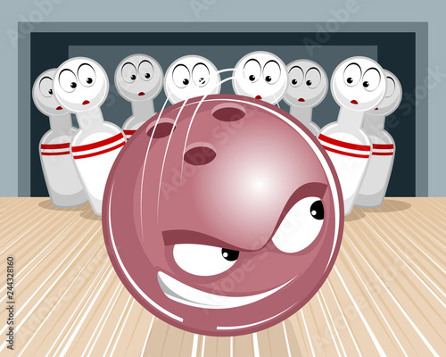 Ball and pins