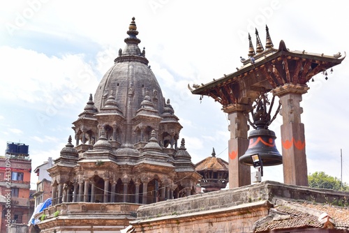 Krishna Temple and Taleju Bell in Patan Durbur Square